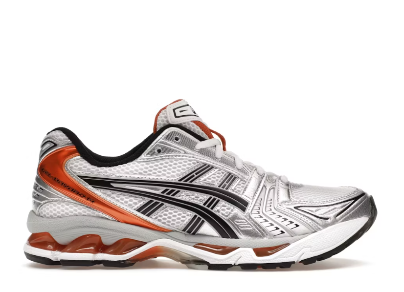 Gel-Kayano 14 « White/Piquant Orange »